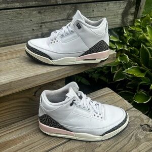 Air Jordan 3 Retro Neapolitan NBA Basketball Sneaker W Size 8